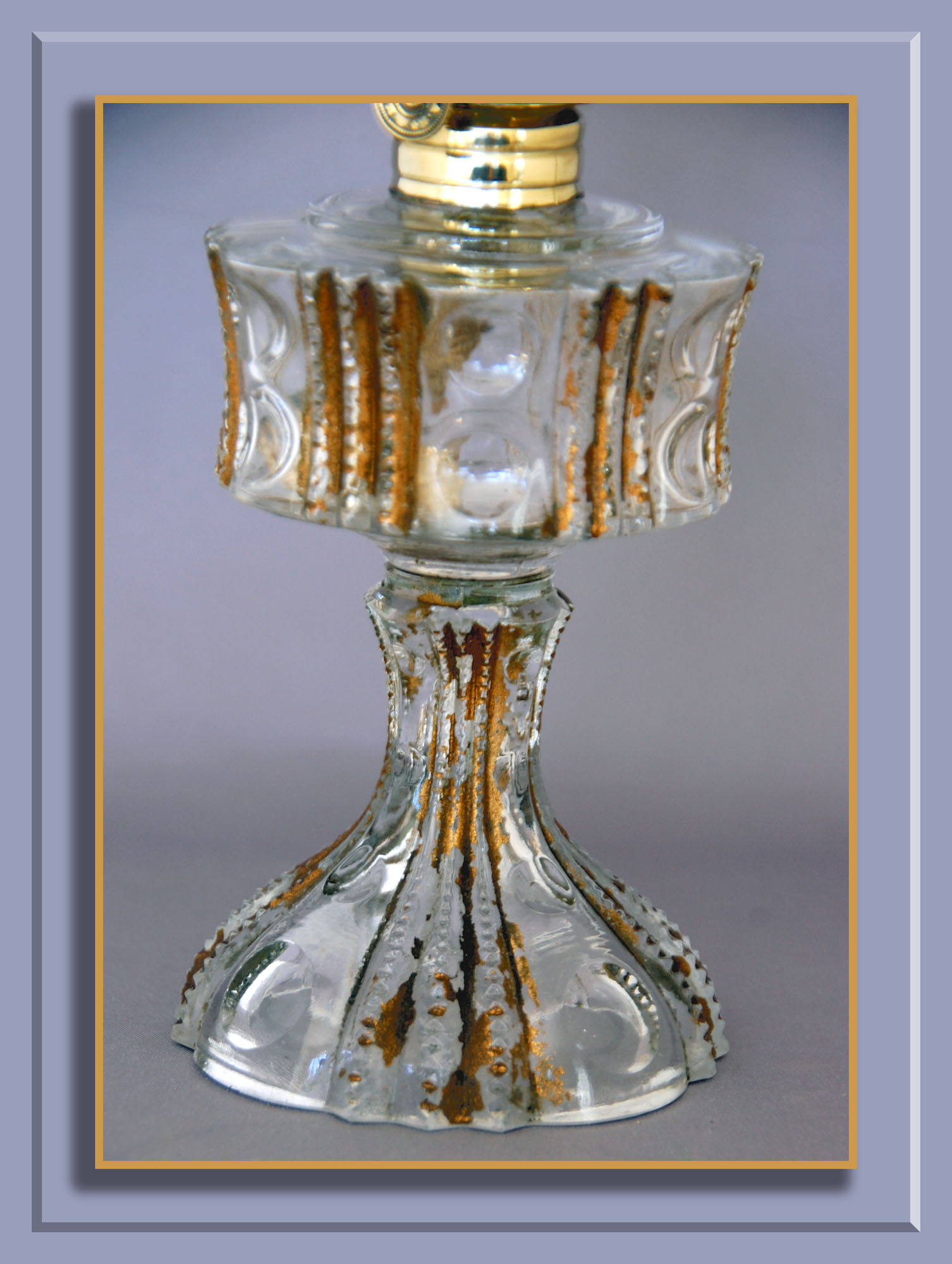 SCARCE Antique FAMOUS Miniature Oil Lamp, S1478 eBay